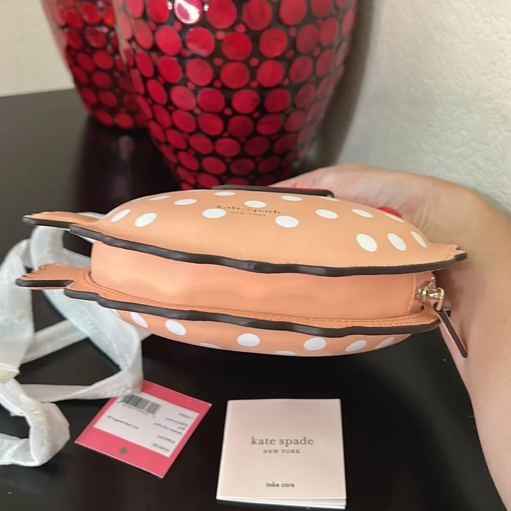 RESERVED Kate Spade NWT Puffy Puffer Fish Crossbody - Picture 10 of 11